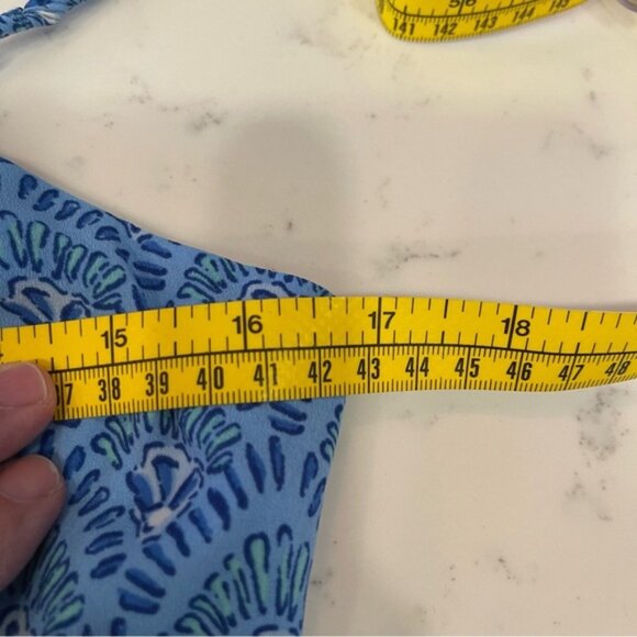 Vineyard Vines Blue Ocean Breeze MIDI Sundress Womens Size 4 - Picture 10 of 12